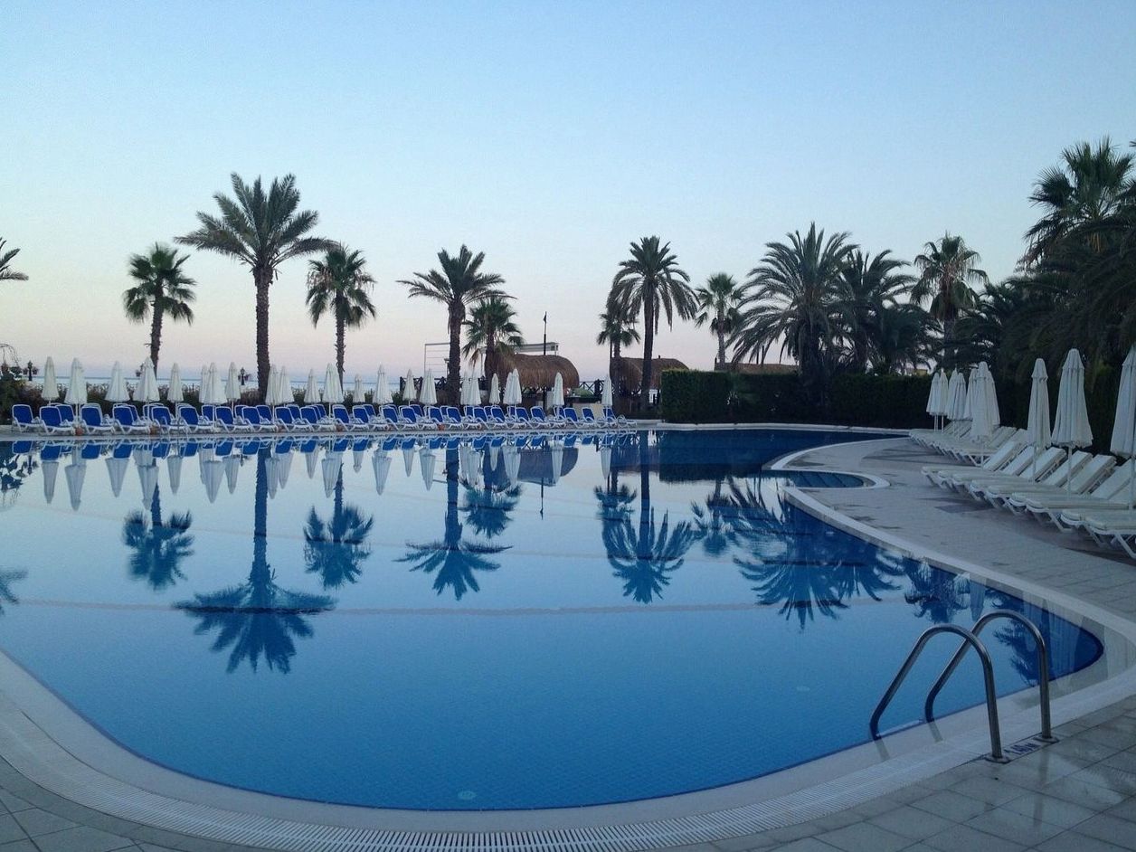 Blissiva Casino Hotel pool and grounds